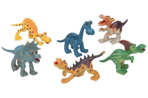 Dinosaurus sada 10cm 6ks