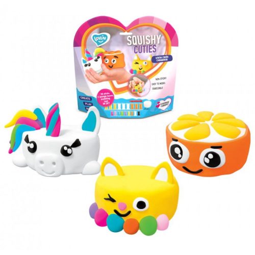 Modelovacia hmota pre deti Squishy cuties Zábavné postavičky