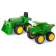 John Deere Kids traktor és dömper 16cm