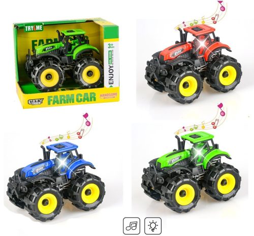 Traktor FarmCar s efektmi 14cm