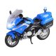 Játék rendőrségi motorkerékpár fény és hangefektusokkal 18cm