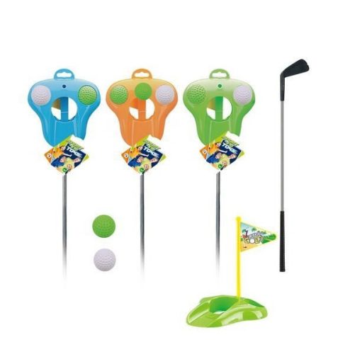 Golfütő készlet labdákkal és lyukkal 62cm