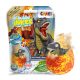 INKEE Dinorex gyerek fürdőgolyó dinoszaurusz figura meglepetéssel barackos ice tea aroma