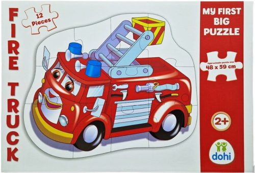 Dohány Maxi Puzzle Hasičské auto 12ks