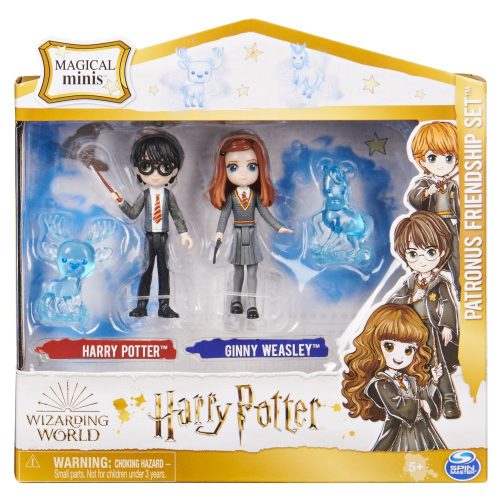 Harry Potter dupla figura patrónus csomag kiegészítőkkel Harry és Ginny