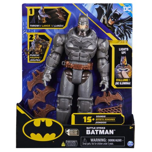 DC Batman 30cm-es Batman figura lövöldözős kellékekkel