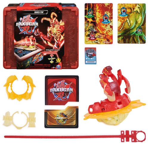 Bakugan Exkluzív Gyűjtői fémdoboz készlet S6