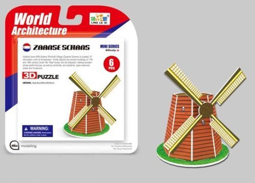 Puzzle 3D Mini Mlyn