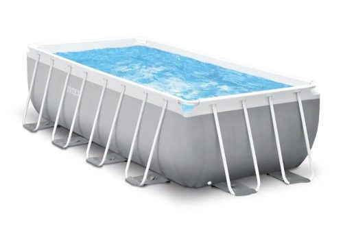 Intex 26790NP Medence készlet Prism Frame Rectangular 4x2x1,22m