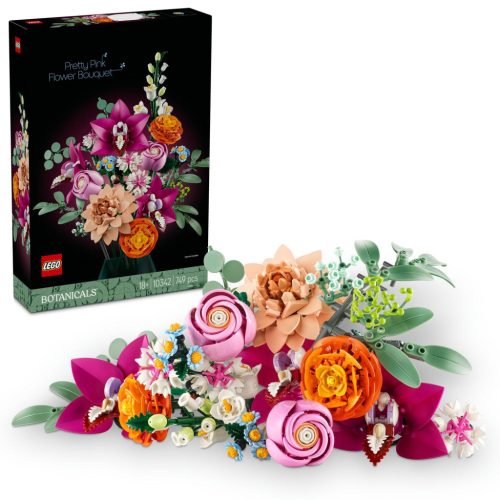 LEGO The Botanical Collection 10342 Rózsaszín virágcsokor