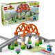 LEGO DUPLO 10426 Vasúti híd és sínek kiegészítő szett