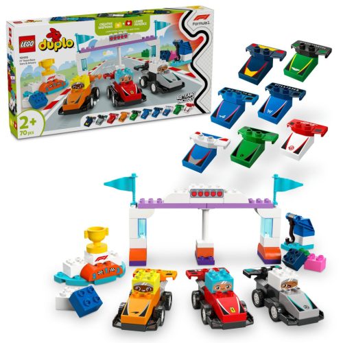 LEGO DUPLO 10445 F1® versenyautók és pilóták