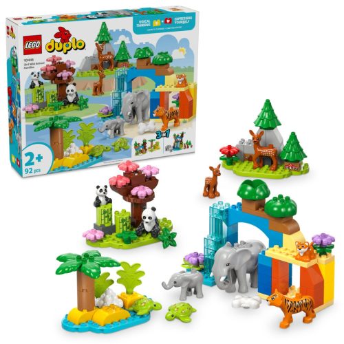 LEGO DUPLO 10446 3 az 1-ben állatcsaládok a vadvilágban
