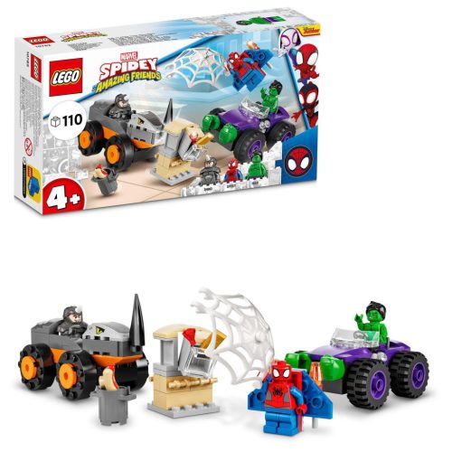LEGO Marvel 10782 Hulk vs. Rhino teherautós leszámolás