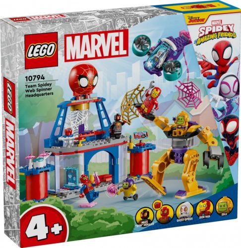 LEGO Marvel 10794 Marvel Spidey A pókcsapat hálóvető főhadiszállása