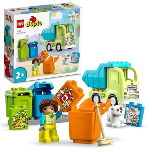 LEGO DUPLO 10987 Szelektív kukásautó
