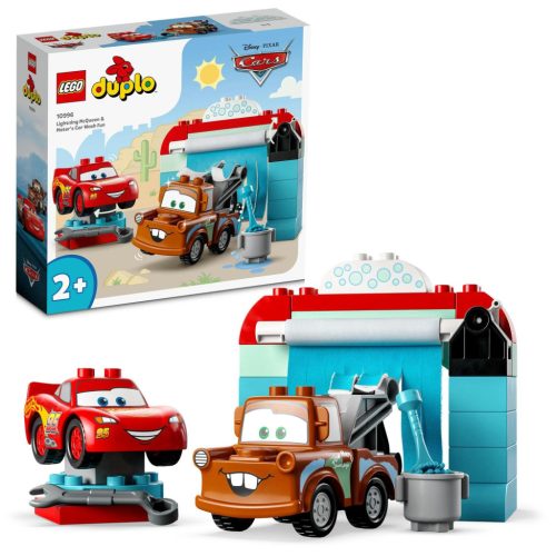 LEGO DUPLO 10996 Villám McQueen és Matuka vidám autómosása