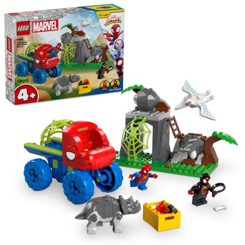 LEGO Marvel 11199 Pókcsapat: mentőakció a dinómarkolóval