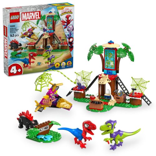 LEGO Marvel 11200 Pókember és Gobby raptorcsatája a lombház főhadiszálláson
