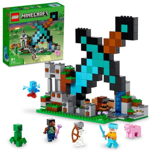 LEGO Minecraft 21244 A kardos erődítmény