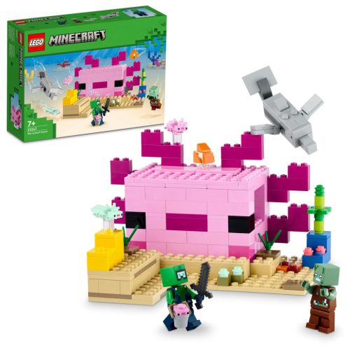 LEGO Minecraft 21247 Az Axolotl ház