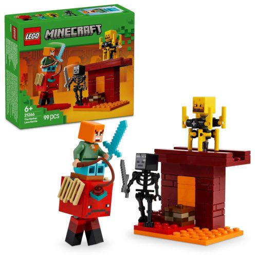 LEGO Minecraft 21266 Csata az alvilági lávatónál