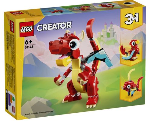 LEGO Creator 3-in-1 31145 Vörös sárkány