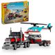 LEGO Creator 3-in-1 31146 Platós teherautó és helikopter