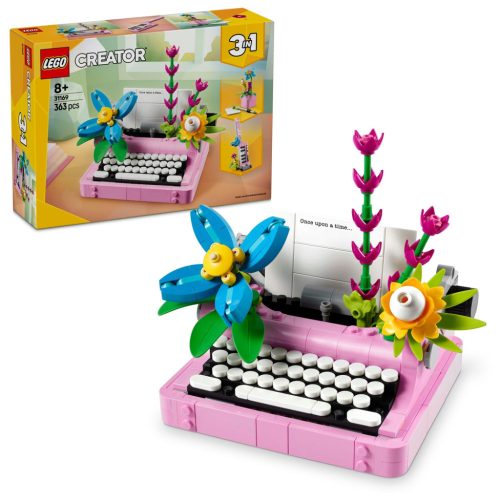 LEGO Creator 3-in-1 31169 Írógép virágokkal