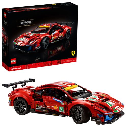 LEGO Technic 42125 Ferrari 488 GTE “AF Corse #51”