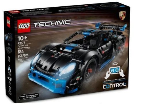 LEGO Technic 42176 Porsche GT4 e-Performance versenyautó