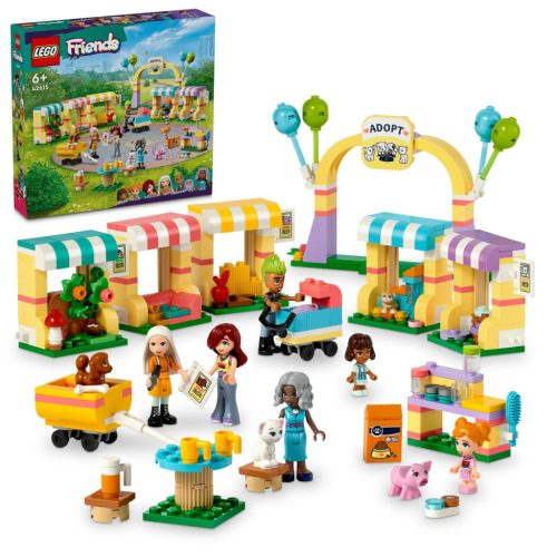 LEGO Friends 42615 Kisállat örökbefogadási nap