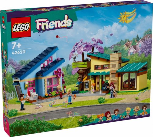 LEGO Friends 42620 Olly és Paisley családi házai