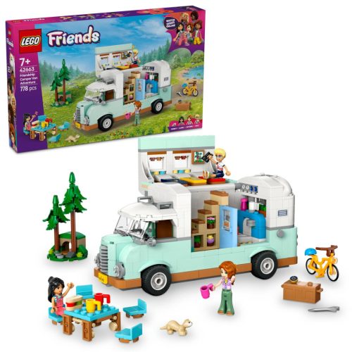 LEGO Friends 42663 Barátság lakóautós kaland