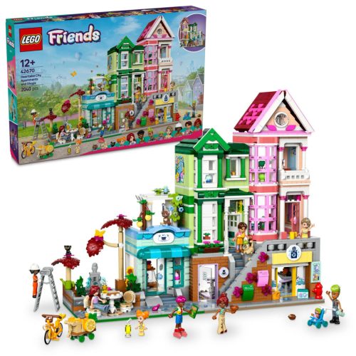 LEGO Friends 42670 Heartlake City lakások és üzletek
