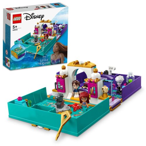 LEGO Disney 43213 A kis hableány mesekönyv