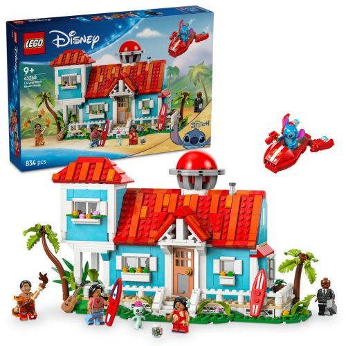 LEGO Disney 43268 Lilo ás Stitch tengerparti háza