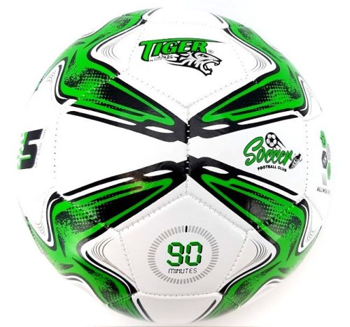 Focilabda Tiger Soccer zöld 23cm