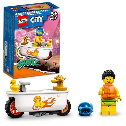 LEGO City 60333 Fürdőkádas kaszkadőr motorkerékpár