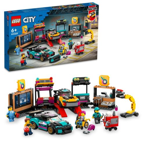 LEGO City 60389 Egyedi autók szerelőműhelye