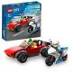LEGO City 60392 Rendőrségi motoros autós üldözés