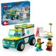 LEGO City 60403 Mentőautó és snowboardos