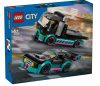 LEGO City 60406 Versenyautó és autószállító teherautó
