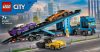 LEGO City 60408 Autószállító kamion sportautókkal