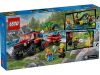 LEGO City 60412 4x4 Tűzoltóautó mentőcsónakkal