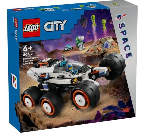 LEGO City 60431 Űrfelfedező jármű és a földönkívüliek