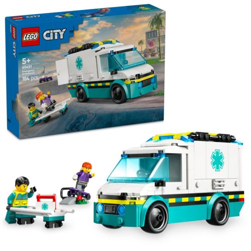 LEGO City 60451 Sürgősségi mentőautó