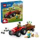 LEGO City 60461 Piros traktor, utánfutó és juhok