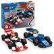 LEGO City 60464 F1®-es Williams Racing és Haas F1® versenyautók