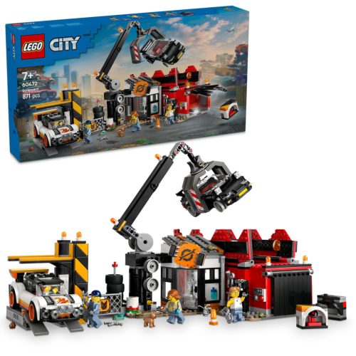 LEGO City 60472 Roncstelep autókkal